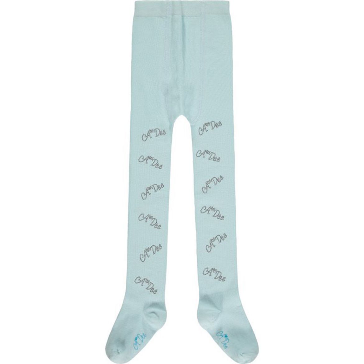 Picture of A Dee Girls 'Dawson' Aqua Diamante Tights