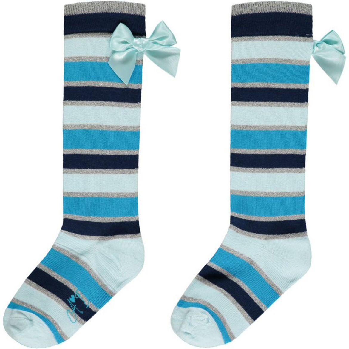 Picture of A Dee Girls 'Darwin' Stripe Knee Socks
