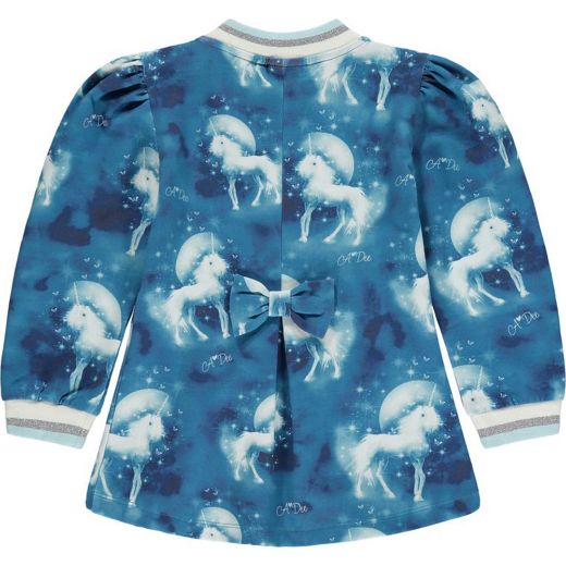 Picture of A Dee Girls 'Diana' Teal Unicorn Legging Set
