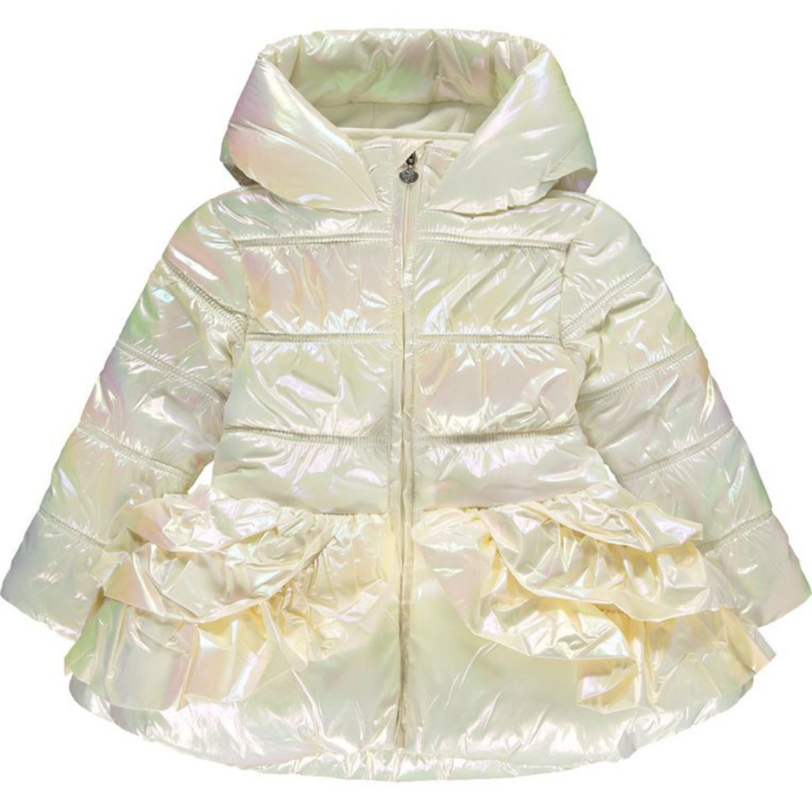 Picture of A Dee Girls 'Amy' White Shimmer Jacket