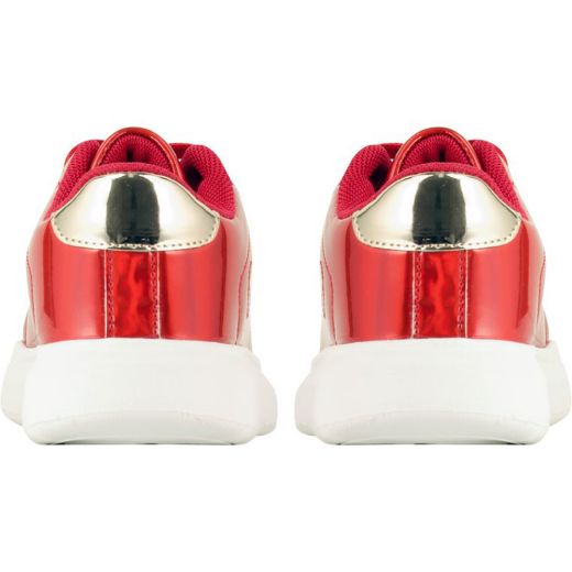 Picture of A Dee Girls 'Queeny' Red Heart Trainers