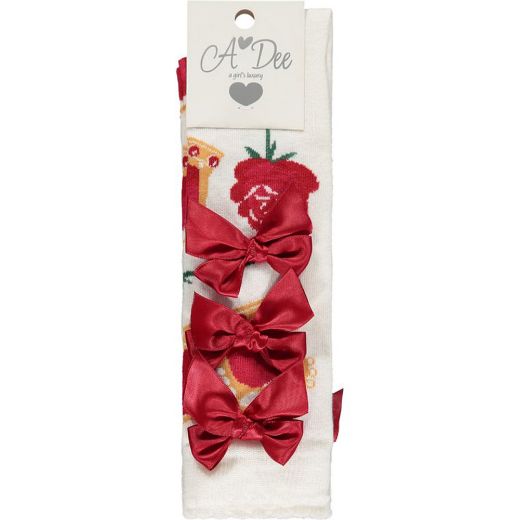 Picture of A Dee Girls 'Cora' Crown Knee Socks