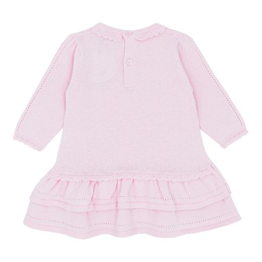 Picture of Blues Baby Girls Pink Knitted Dress