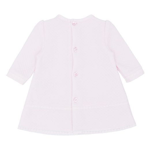 Picture of Blues Baby Girls Pink Lace Trim Dress