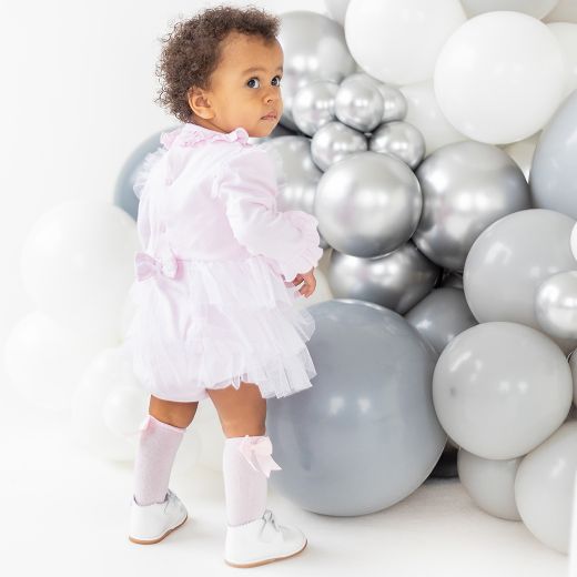 Picture of Blues Baby Girls Pink Bloomer Bow Set