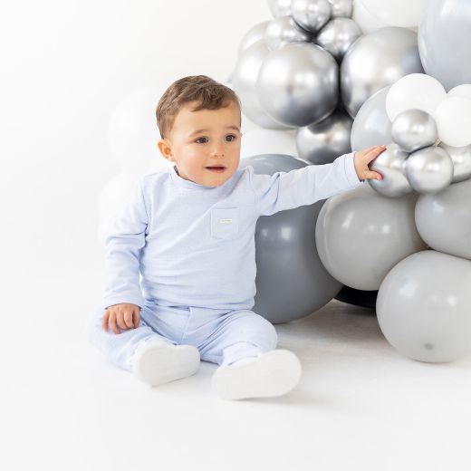 Picture of Blues Baby Boys Blue Two Piece Tracksuit
