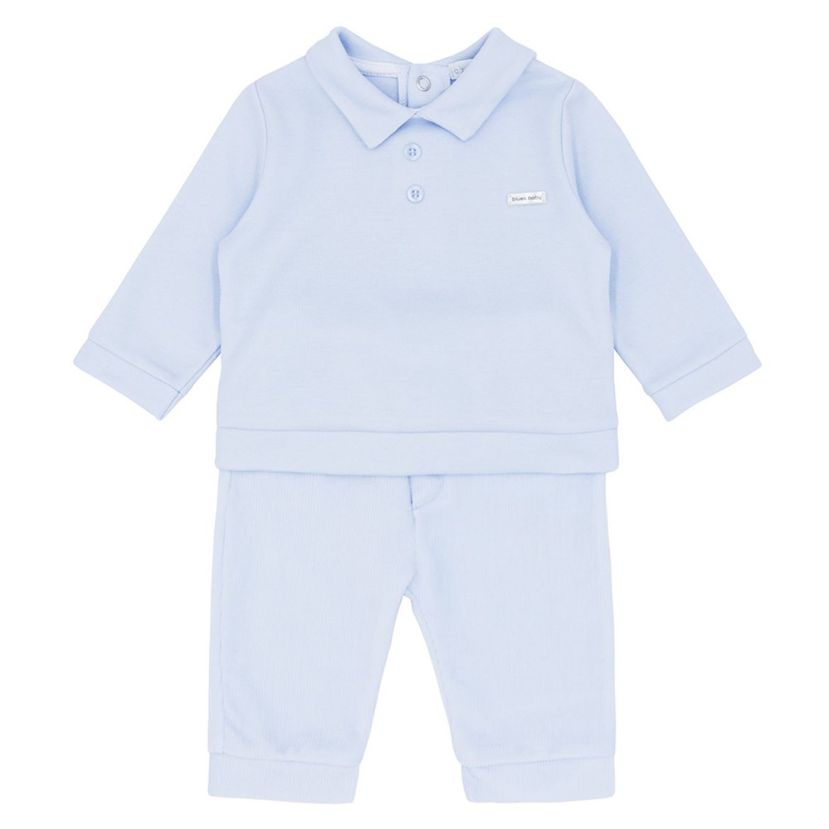 Picture of Blues Baby Boys Blue Button Two Piece Set