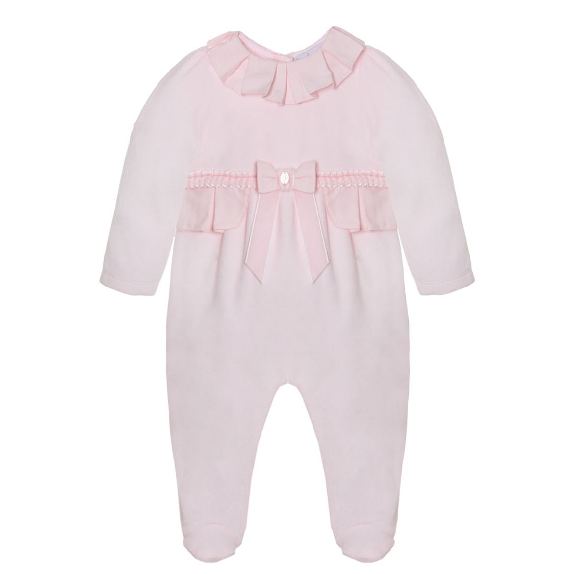 Picture of Patachou Baby Girls Pink Bow All In One