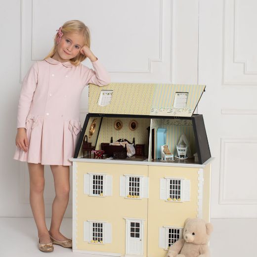 Picture of Patachou Girls Pink Bows Dress