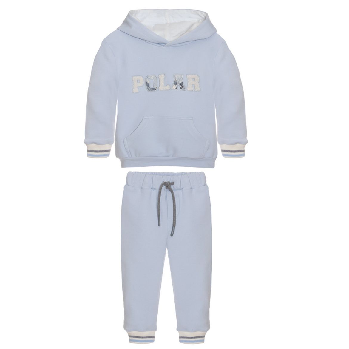 Picture of Patachou Boys Blue Hooded 'Polar' Tracksuit