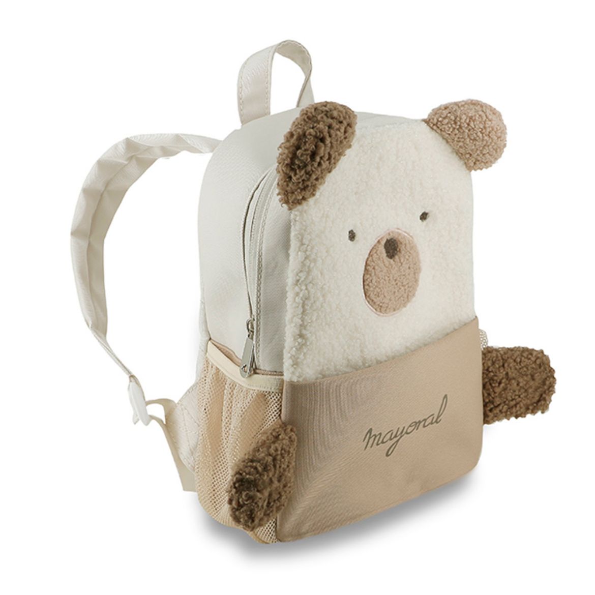Picture of Mayoral Cream Teddy Backpack