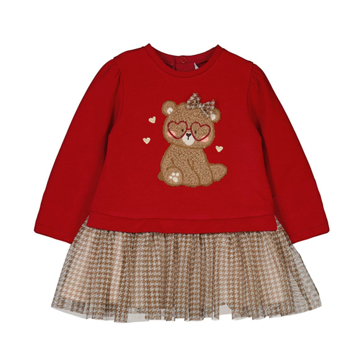Picture of Mayoral Baby Girls Red Dress