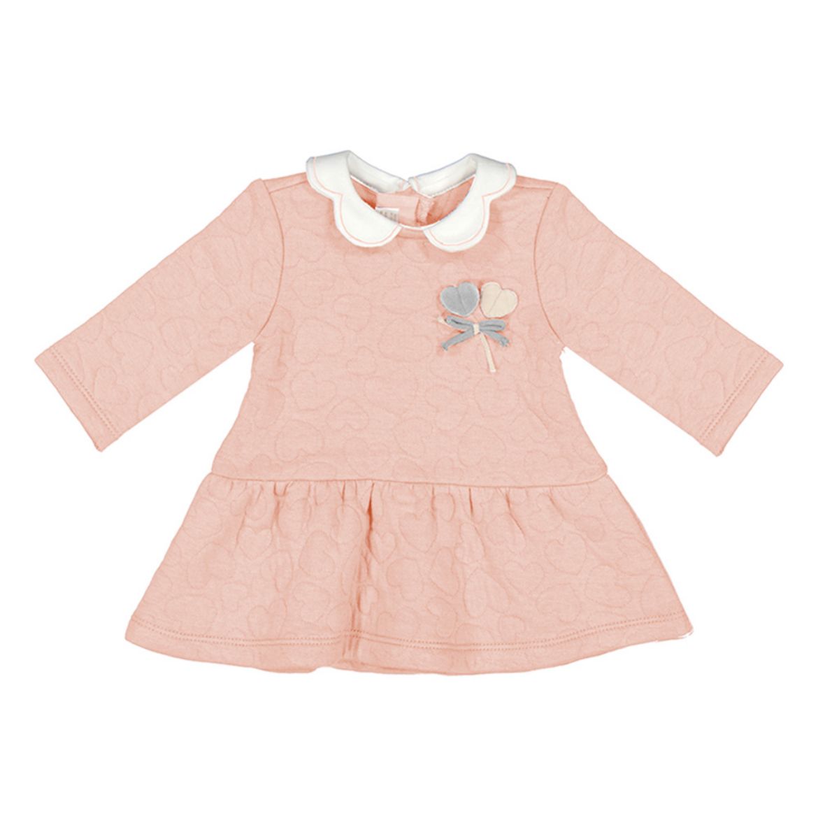 Picture of Mayoral Baby Girls Pink Hearts Dress