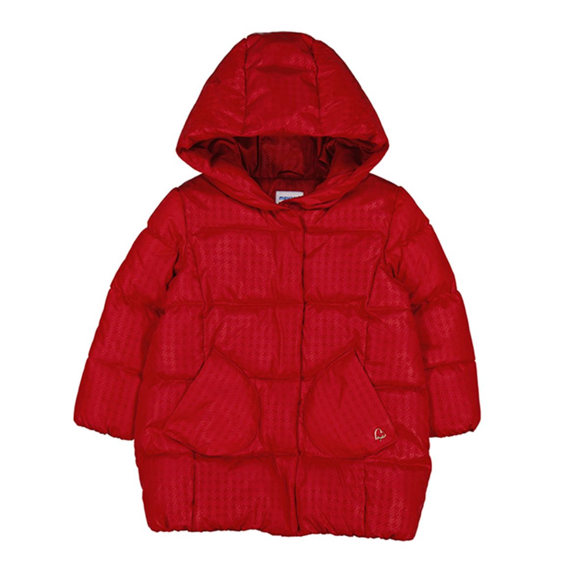 Picture of Mayoral Girls Red Hooded Coat