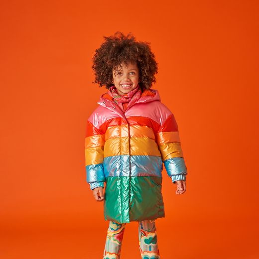 Picture of Oilily Girls Colorado Multicolour Coat