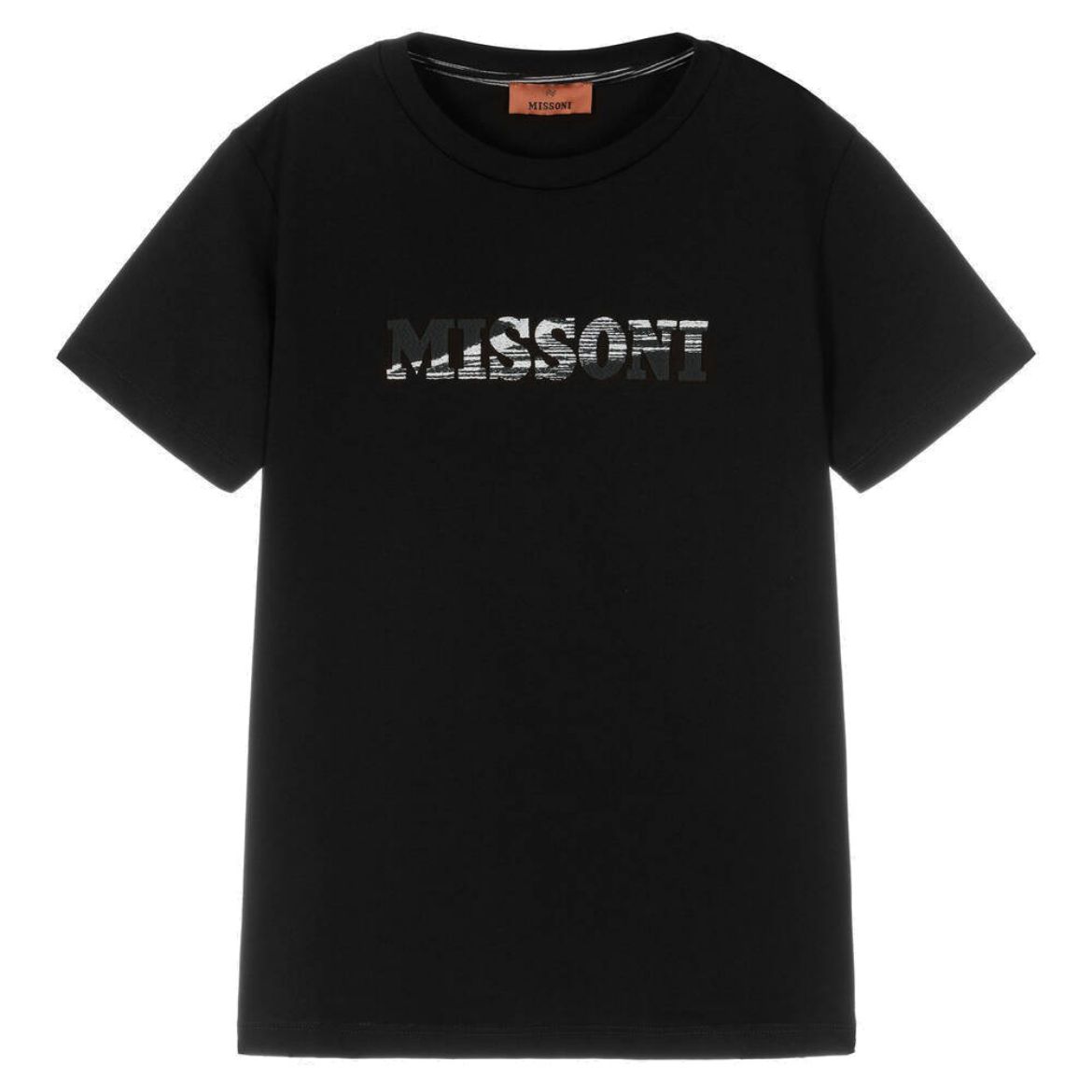 Picture of Missoni Boys Black Logo T-Shirt