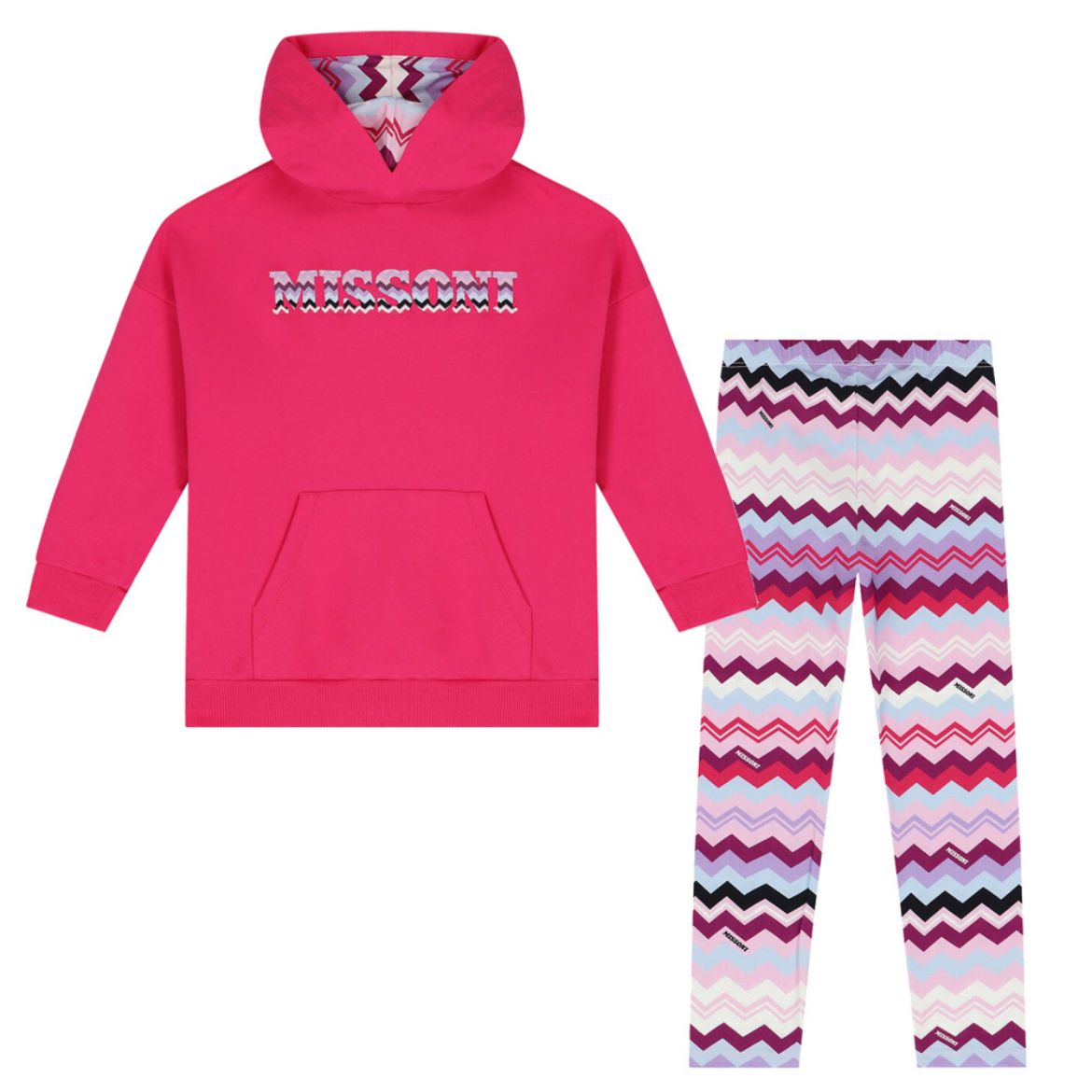 Picture of Missoni Girls Hooded Jumper & Leggings Set