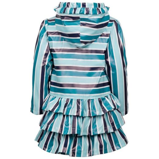 Picture of A Dee Girls 'Anna' Stripe Raincoat