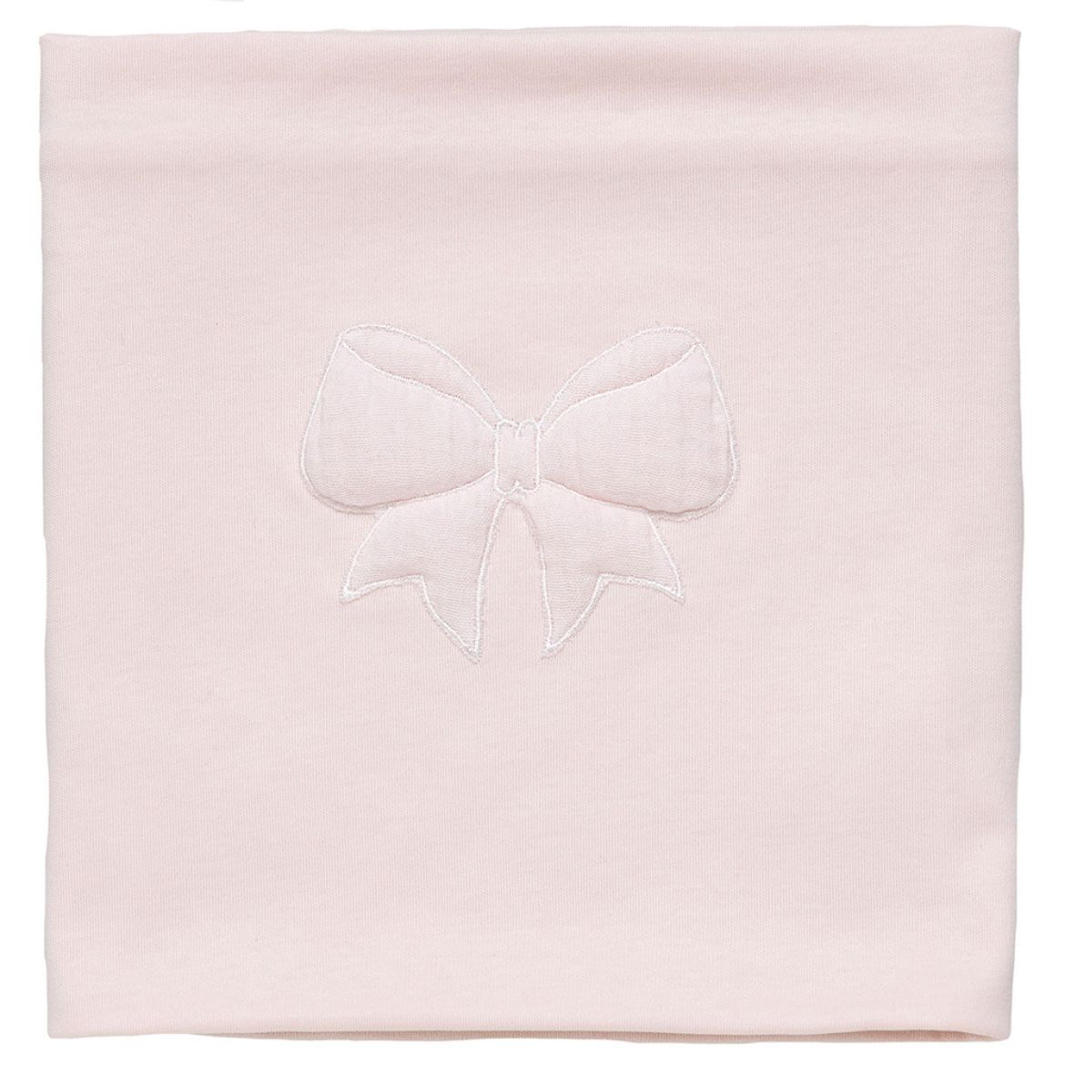 Picture of Baby Gi Baby Girls Peach Bow Blanket