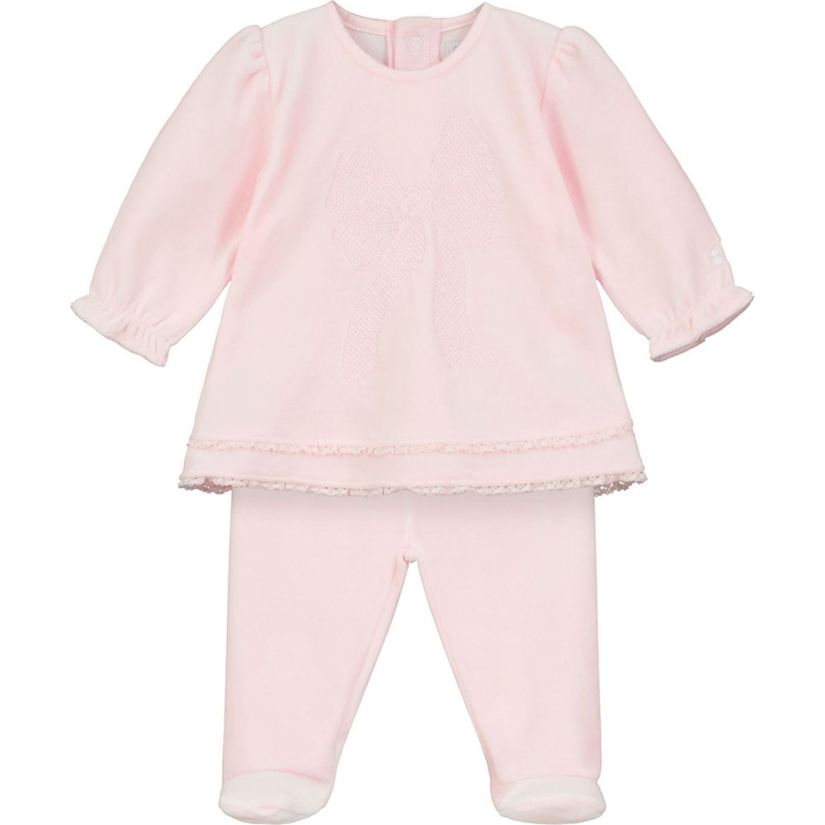 Picture of Emile Et Rose Baby Girls 'Ella' Two Piece Bow Set