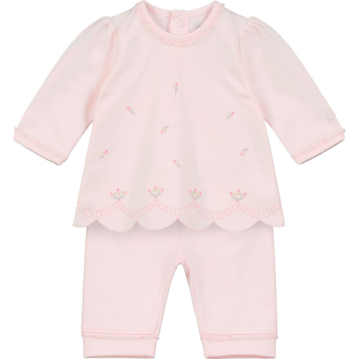 Picture of Emile Et Rose Baby Girls 'Emma' Pink Two Piece Top And Pants Set