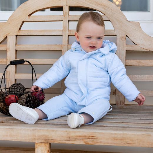Picture of Emile Et Rose Baby Boys 'Neil' Blue Coat