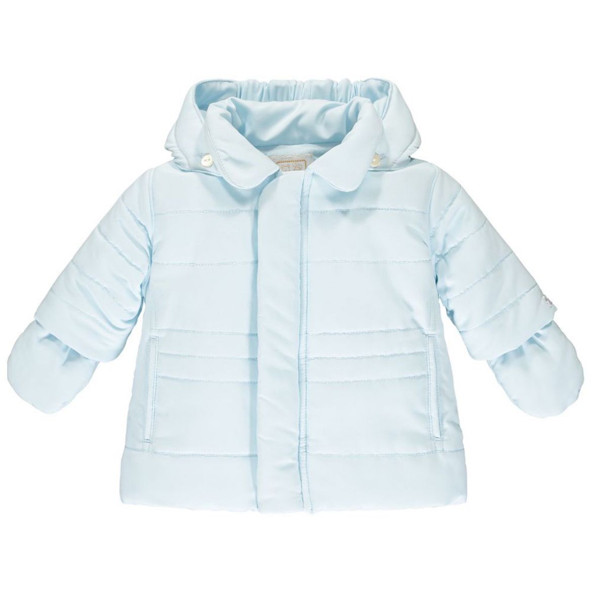 Picture of Emile Et Rose Baby Boys 'Neil' Blue Coat