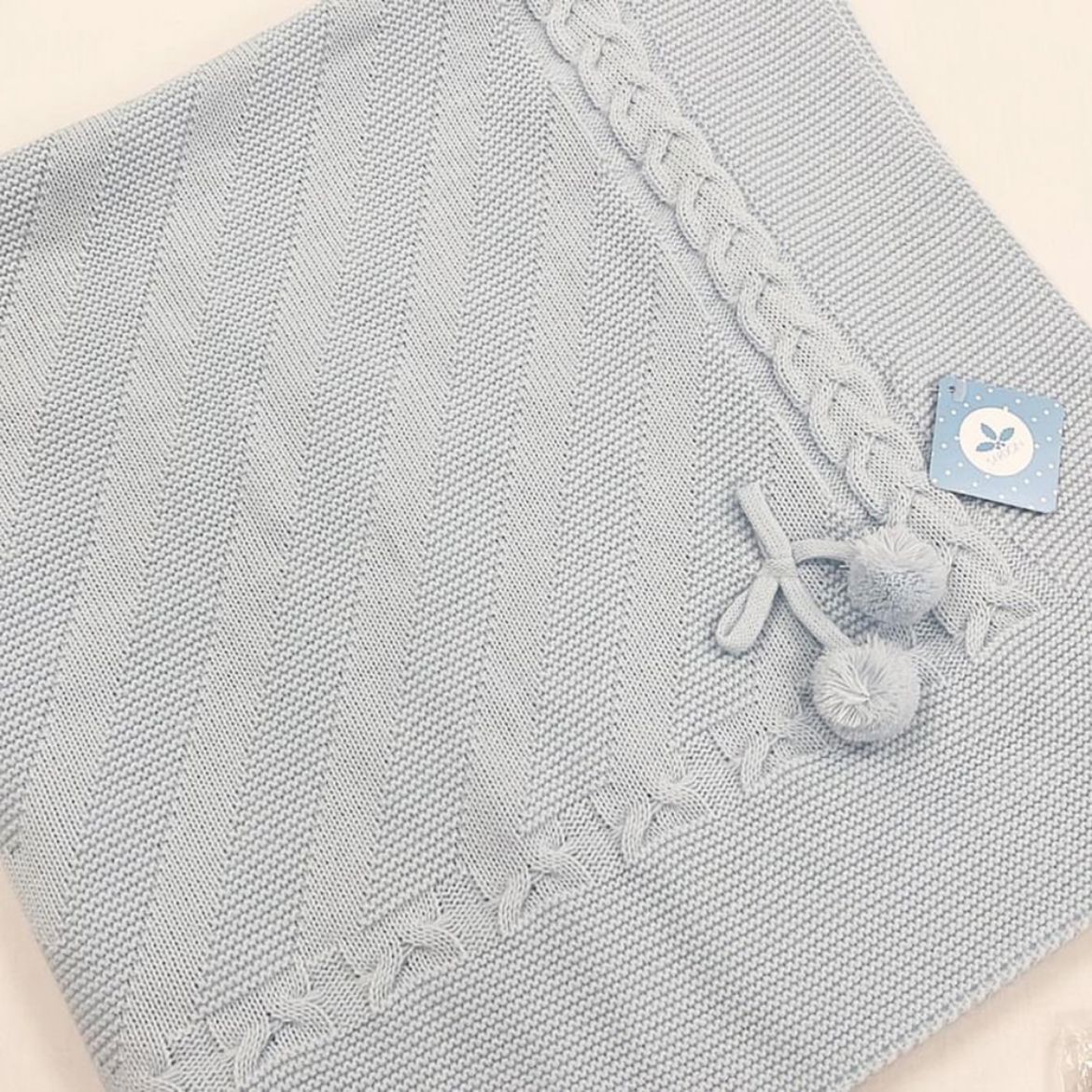 Picture of Sardon Boys Blue Knit Blanket