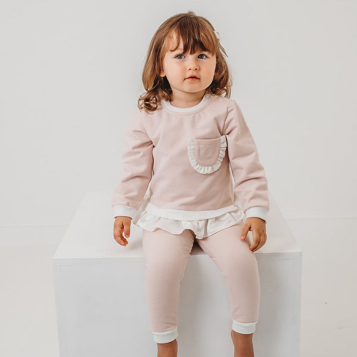 Picture of Little Crusoe Thandie Pink Tracksuit