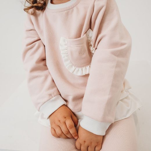 Picture of Little Crusoe Thandie Pink Tracksuit