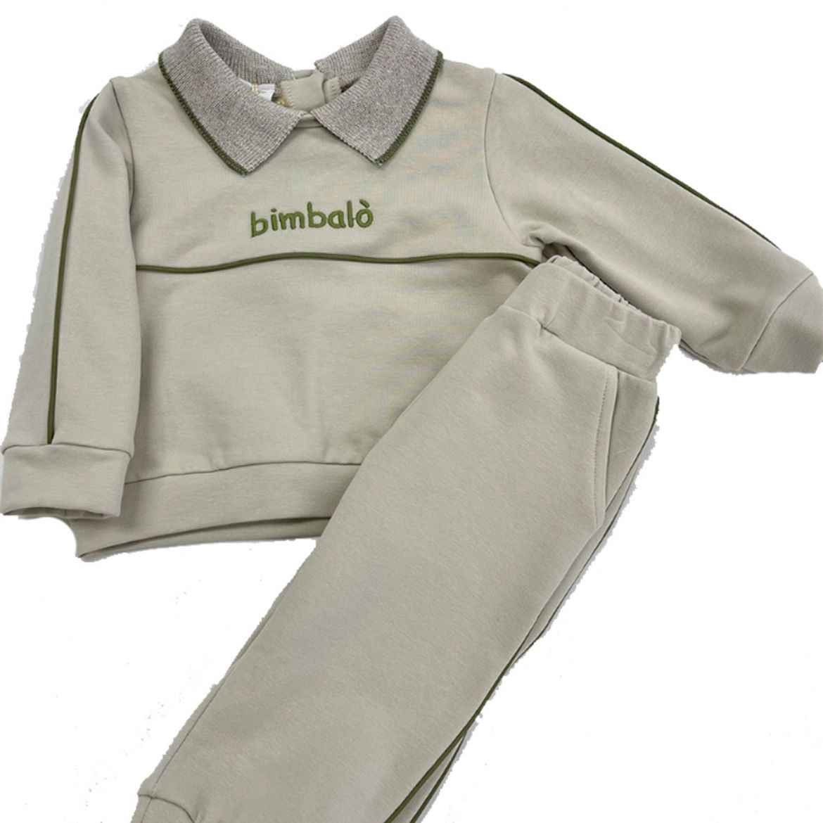 Picture of Bimbalo Boys Beige Tracksuit 