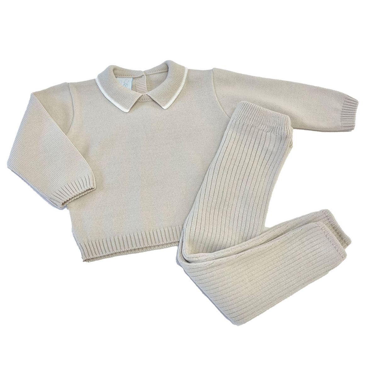 Picture of Granlei Boys Beige Knitted Set