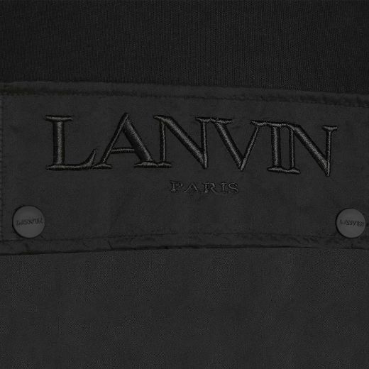 Picture of Lanvin Boys Black Pocket Logo T-shirt	