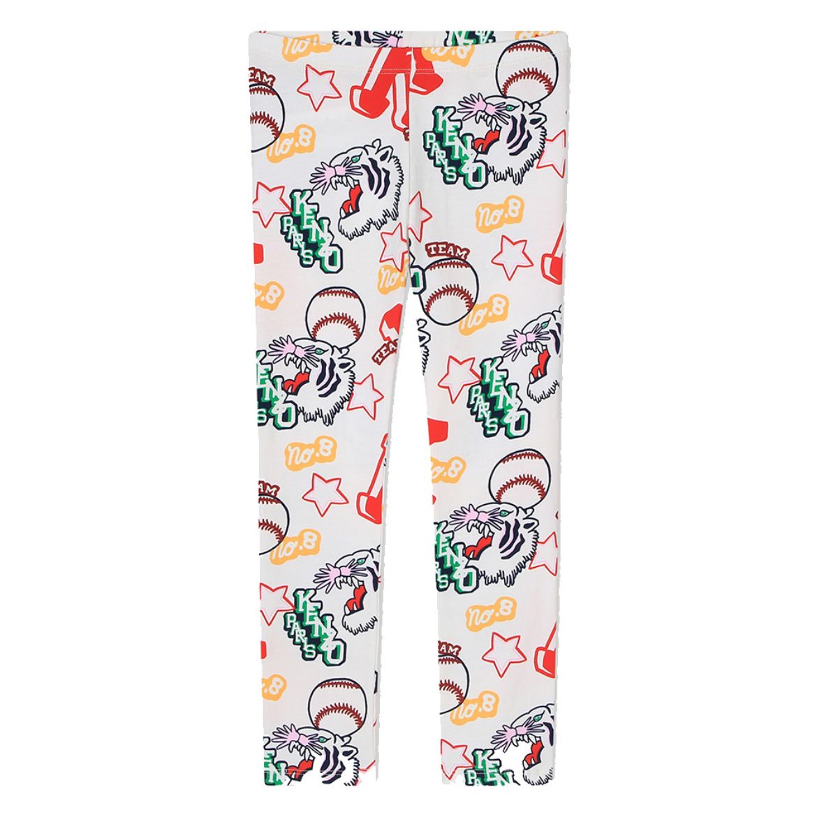 Picture of Kenzo Girls Multi Patterned Leggings