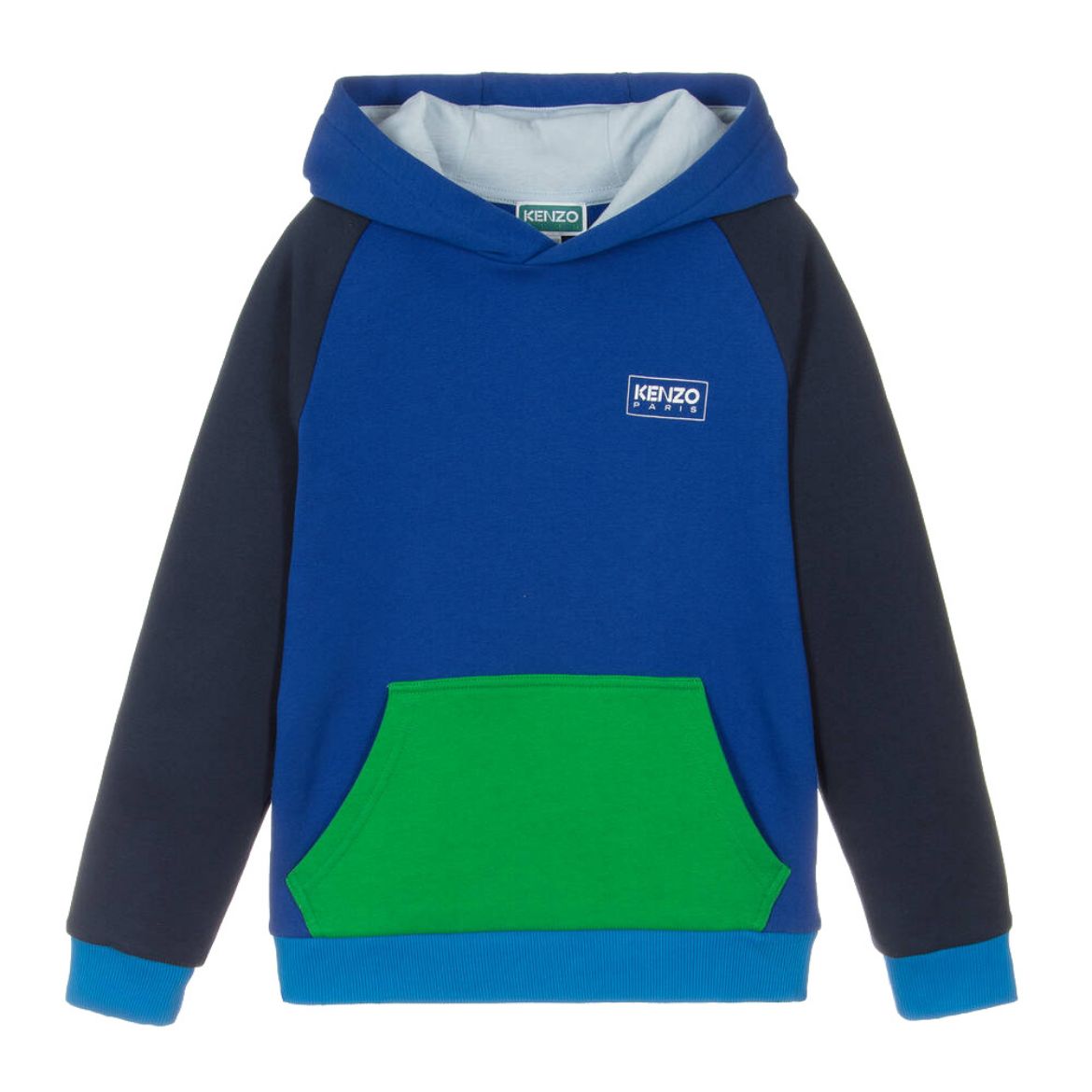 Picture of Kenzo Boys Multi Colour Logo Hooded Sweatshirt