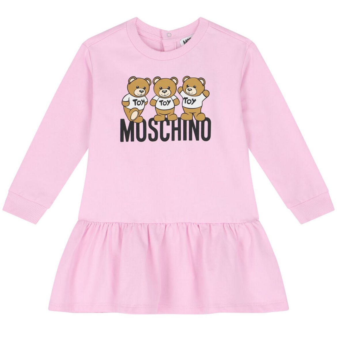 Picture of Moschino Baby Girls Pink Teddy Dress