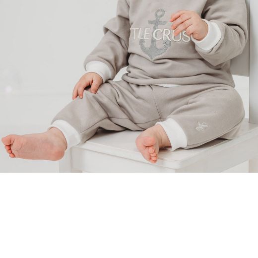 Picture of Little Crusoe Francesco Grey Tracksuit