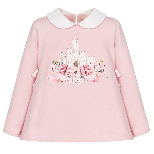 Picture of Balloon Chic Girls Pink Castle Legging Set