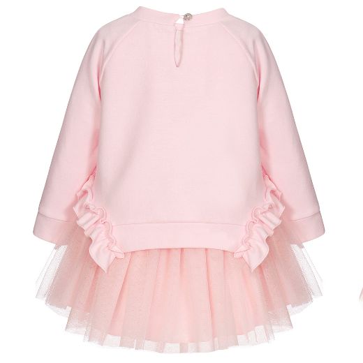 Picture of Balloon Chic Girls Pink Castle Dress