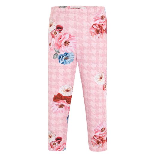 Picture of Balloon Chic Girls Pink Flower Hoodie Set