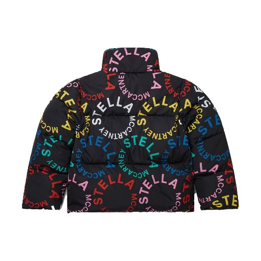 Picture of Stella Mc Cartney Girls Black Logo Jacket