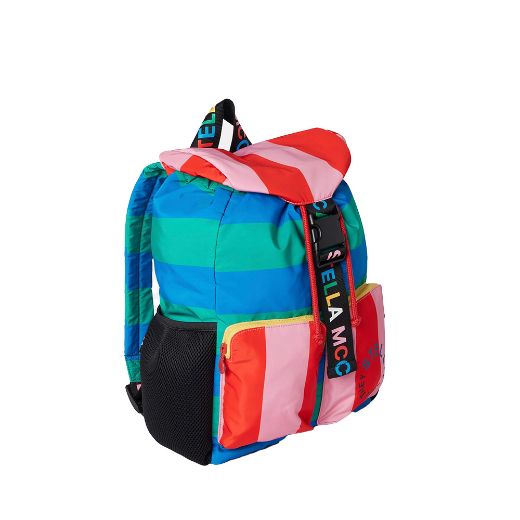 Picture of Stella Mc Cartney Girls Striped Backpack
