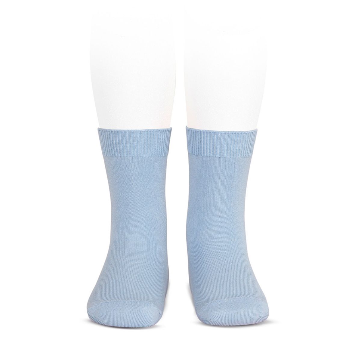 Picture of Condor Plain Stitch Basic Short Sock - Baby Blue