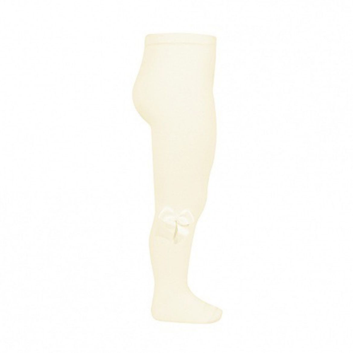 Picture of Condor Tights with Side Grossgrain Bow - Beige