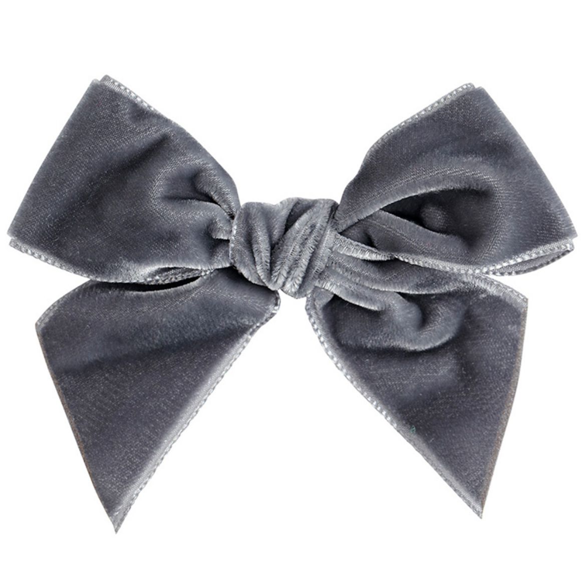 Picture of Condor Velvet Bow - Light Grey