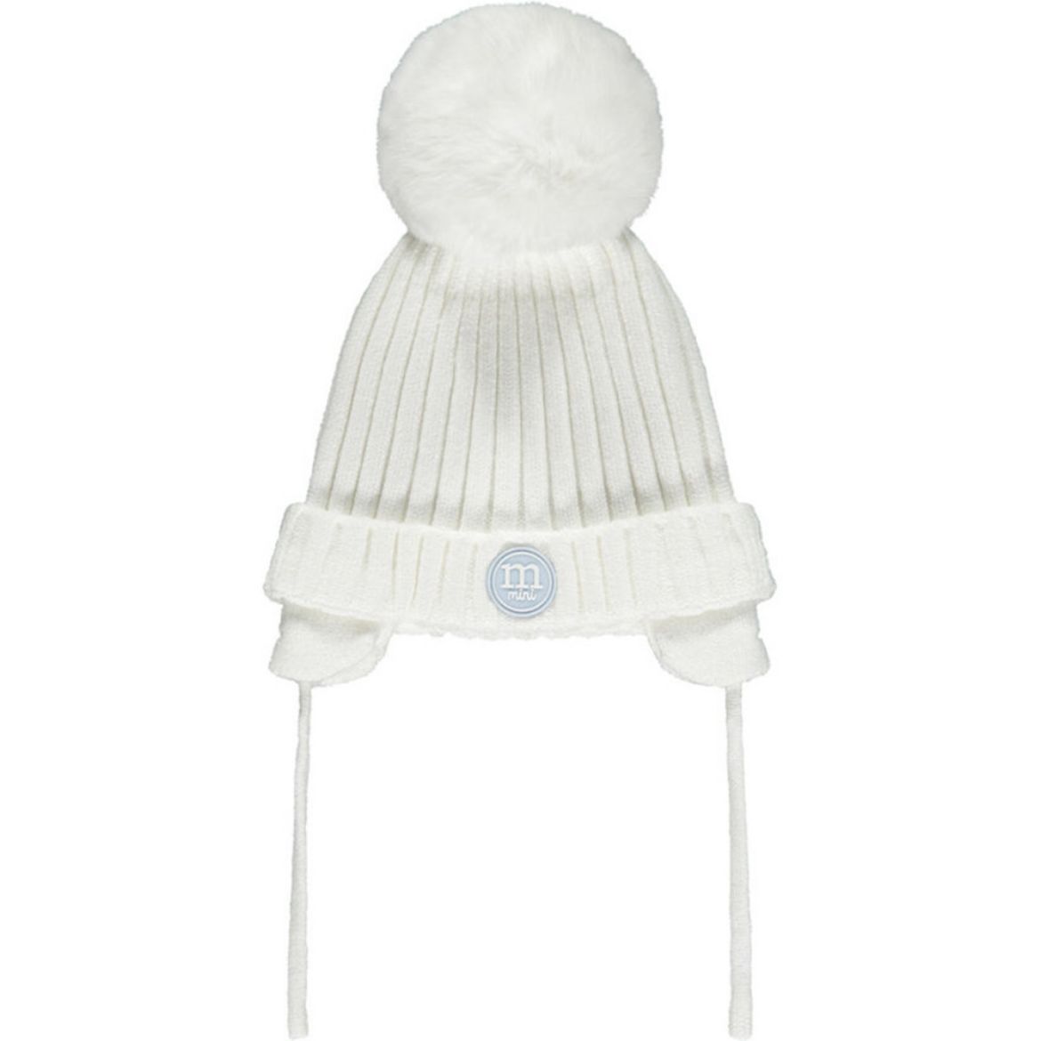 Picture of Mitch & Son Mini Boys 'Romeo' White Pom Hat	