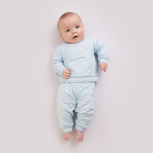 Picture of Mitch & Son Mini Boys 'Rowan' Blue Tracksuit