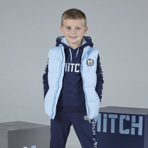 Picture of Mitch Boys 'Vancouver' Blue Body Warmer	