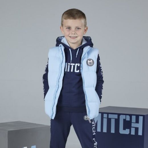 Picture of Mitch Boys 'Vancouver' Blue Body Warmer	