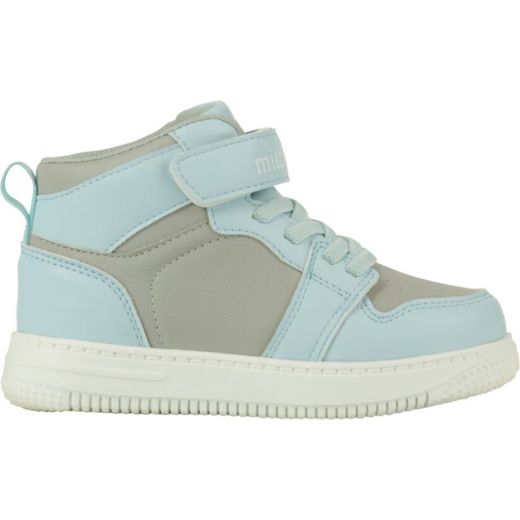 Picture of Mitch & Son Boys 'Jump' Blue High Top Trainers